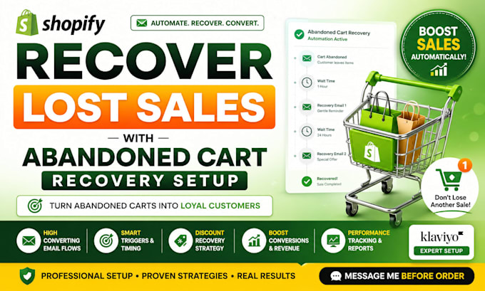 optimize shopify abandoned cart recovery setup for higher conversions
