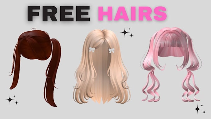 create custom roblox ugc, hair models, and accessories for you