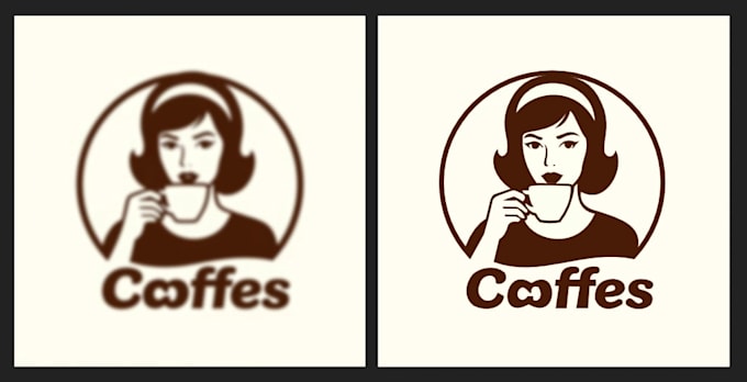 vectorize redraw logo, image to high resolution ai, affinity, eps svg PDF