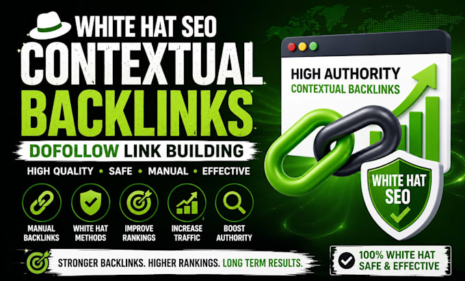 do white hat SEO contextual backlinks with dofollow link building