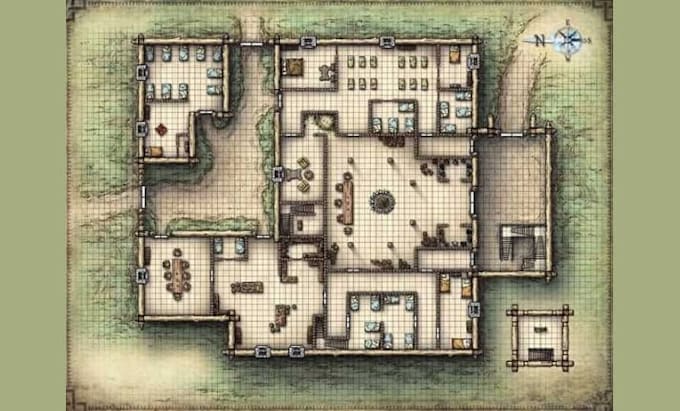 create fantasy maps for rpgs, dnd, novels and board games