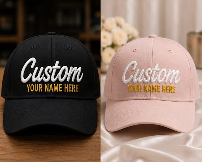 digitizing shirt chest and cap logo for embroidery