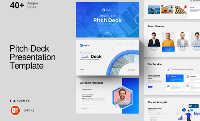 investor pitch deck design startup powerpoint google slides funding presentation