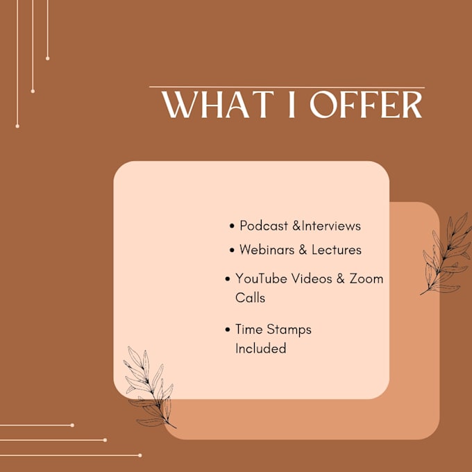 do professional audio and video transcription and data entry