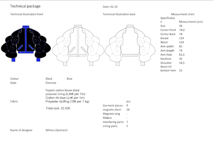 create a technical drawing