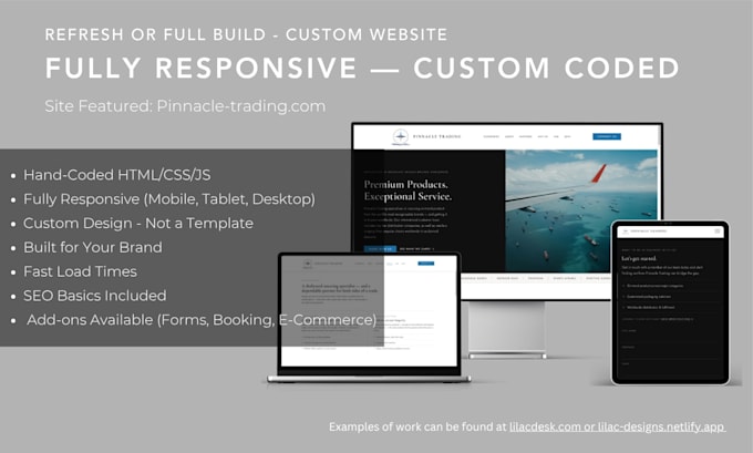 design and develop a website