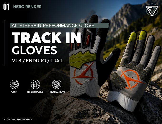 allterrain performance glove concept