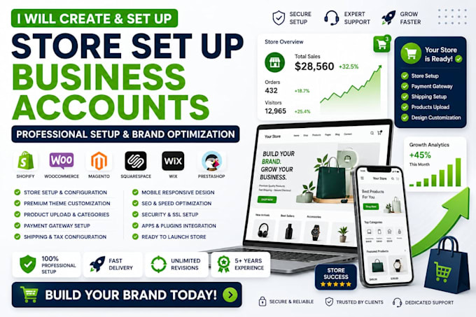 set up shopify store