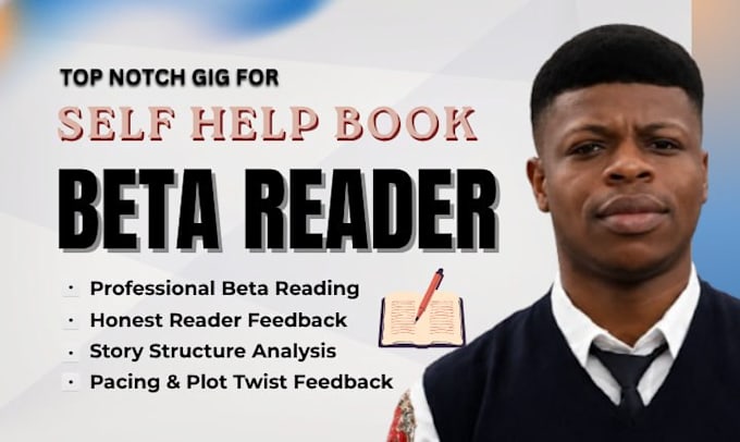 beta read self help or personal develop book beta reader with honest feedback