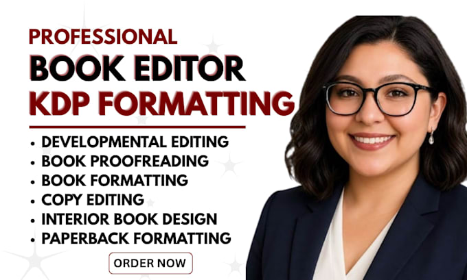 proofread and edit your fiction and nonfiction book