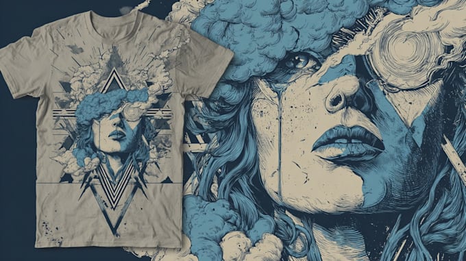 create typography t shirt design and creative design