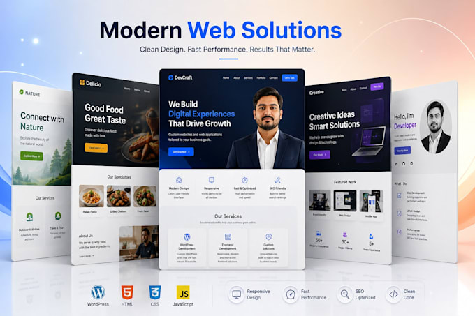 do custom website or webapp creation for you
