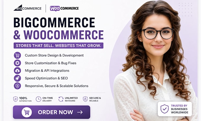 design bigcommerce woocommerce ecommerce seo customize bigcommerce website