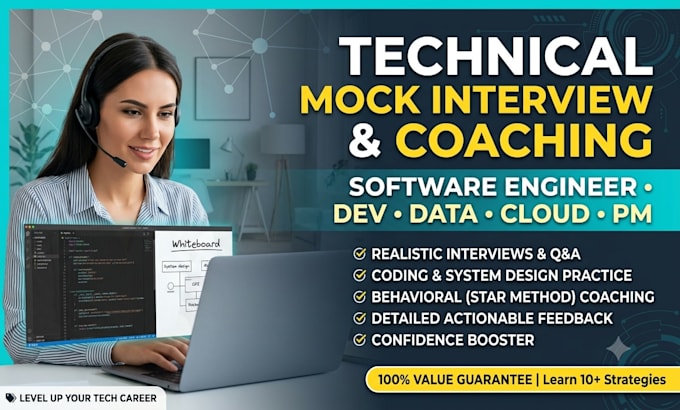 do technical mock interview preparation for tech and IT roles
