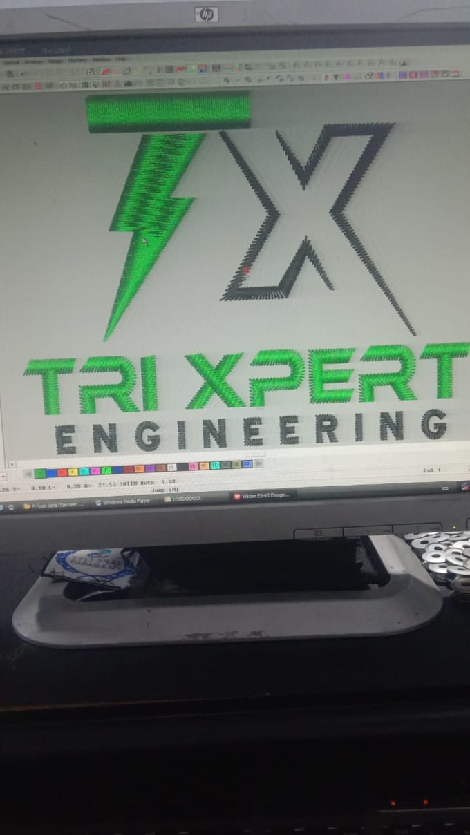 do professional embroidery digitizing and wilcom logo design