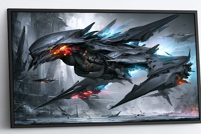 do sci fi spaceship design