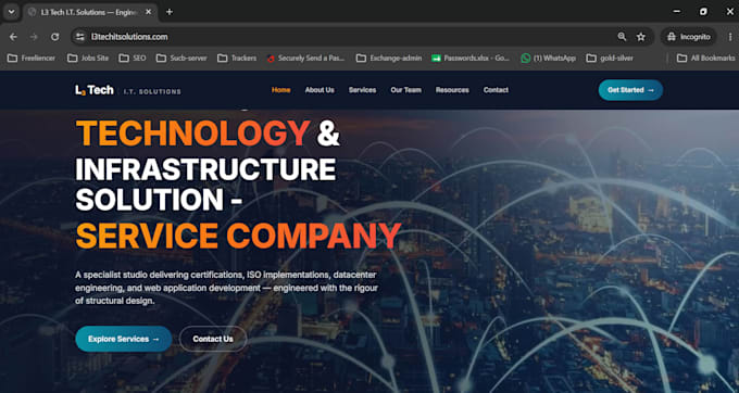 build, deploy and secure your business website