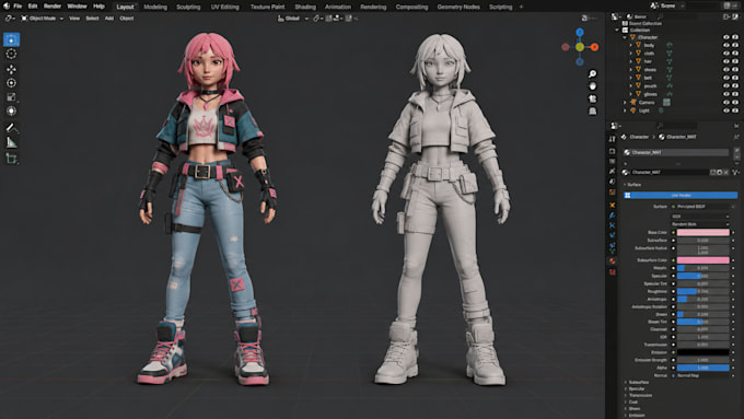 port and create sfm model left 4 dead 2 gmod player model 3d vrc character