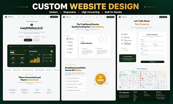 build a professional custom coded website for your business
