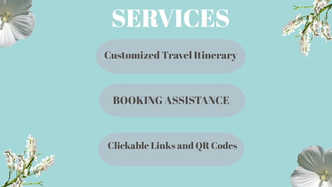organize a complete travel guide