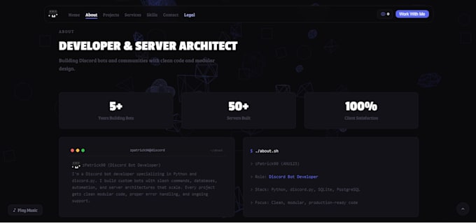 develop a custom discord bot using python