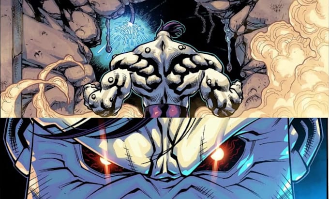 draw custom superhero comic book page manga graphic novels and webcomic panels