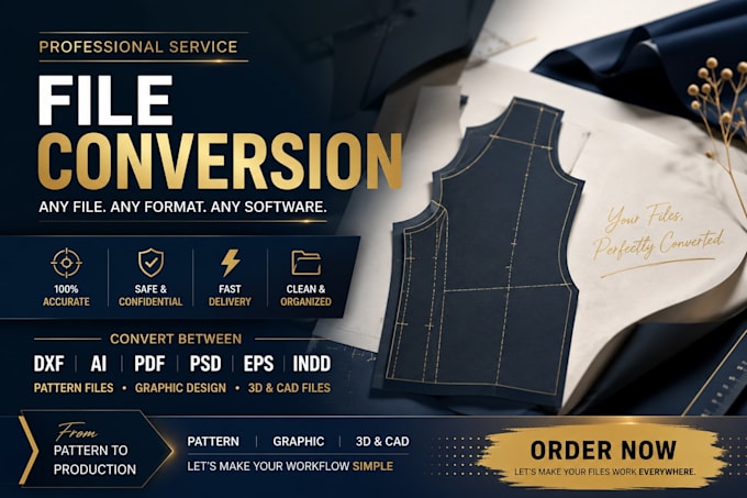 convert your own sewing pattern files between cad formats