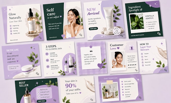 create professional editable canva instagram feed templates