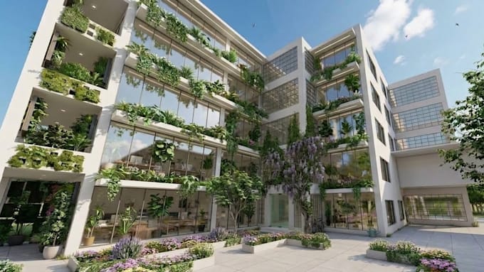 create 2d plans, 3d modeling and rendering