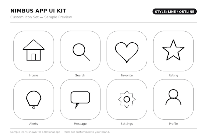 design custom icons for your app or website