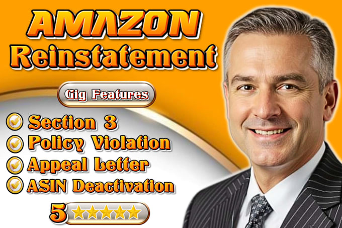 write amazon appeal letter poa reinstate suspended amazon account