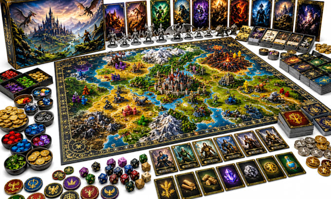 design unique tabletop game mechanics and card game systems