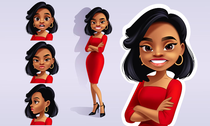 2d character art and design