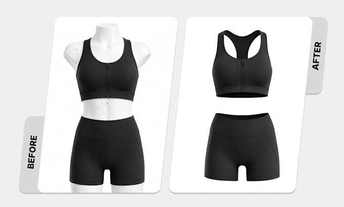 do ghost mannequin, neck joint, invisible mannequin, apparel photo editing