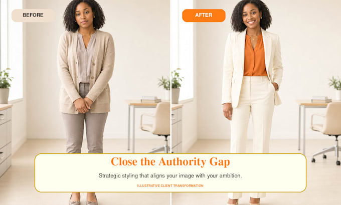 create a polished professional wardrobe that strengthens your credibility