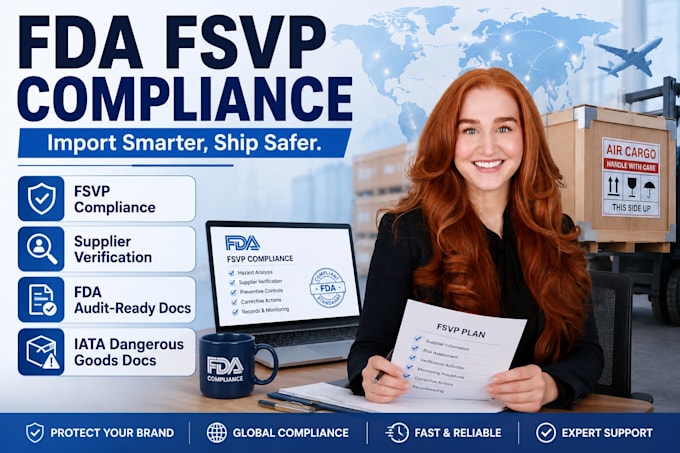create your fsvp program for fda food import compliance