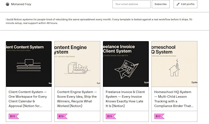 build your notion system for clients, content and CRM databases
