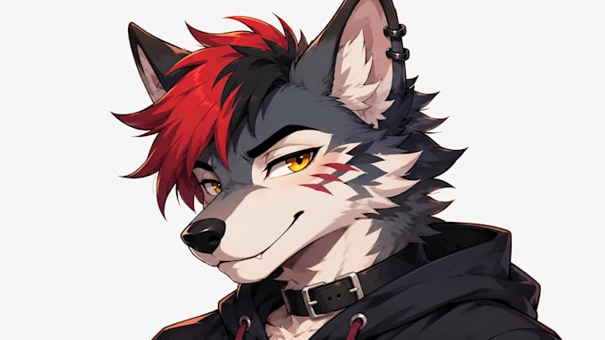 draw a digital fursona art commission