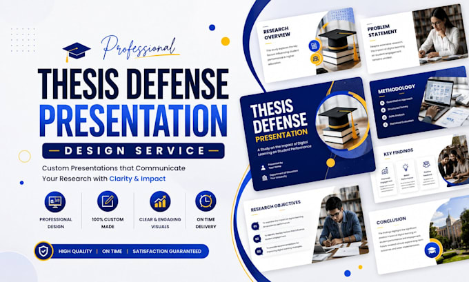 design academic presentation, thesis defense redesign powerpoint lecture slides