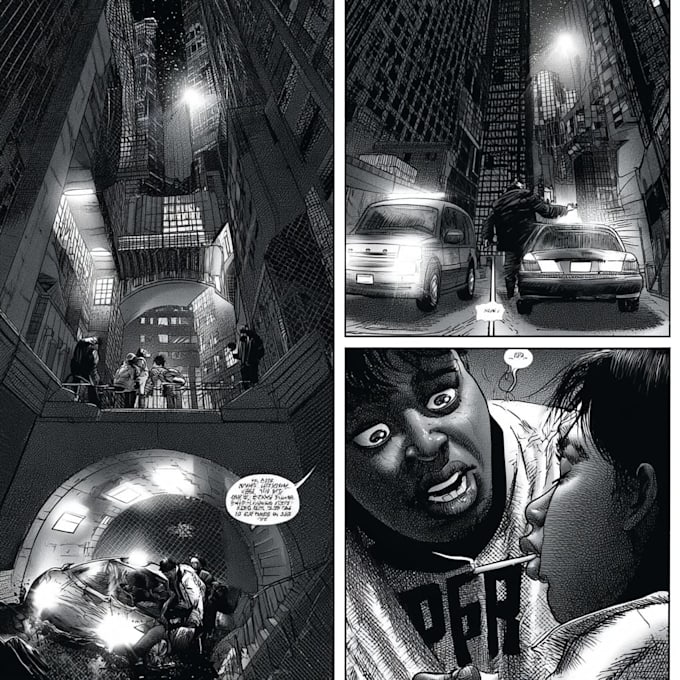 draw a unique comic book page or manga page
