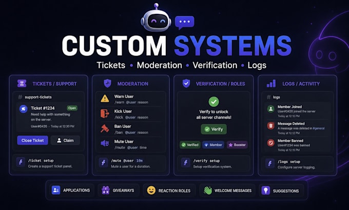develop a custom discord bot with node js and typescript