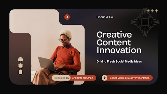 design media content startup pitch deck streaming entertainment investor deck