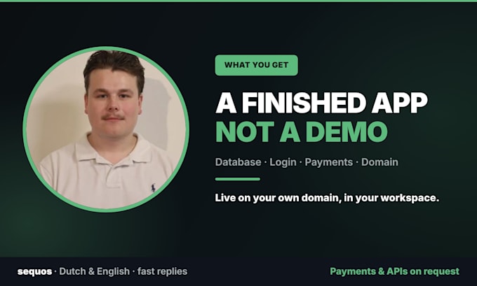 build your base44 app or saas mvp with a database and login