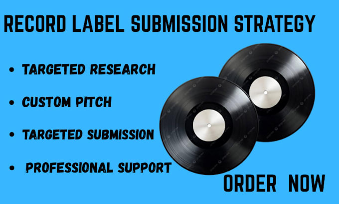 position and submit your music to targeted record labels