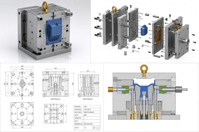 create dfm modification to improve your existing plastic injection mold casting