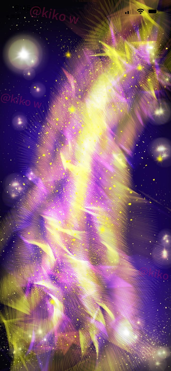 paint your invisible mood into a raw abstract wallpaper