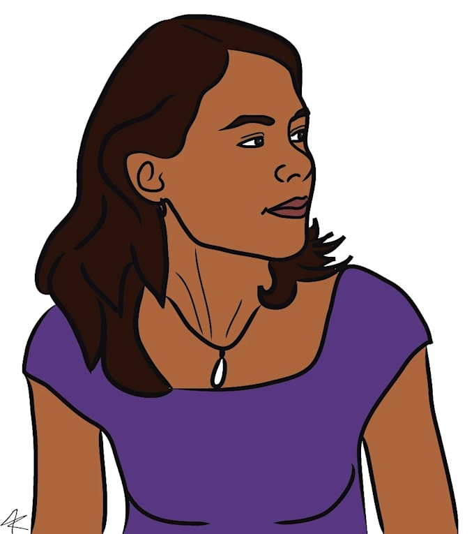 make an illustration of your face, body or a thing