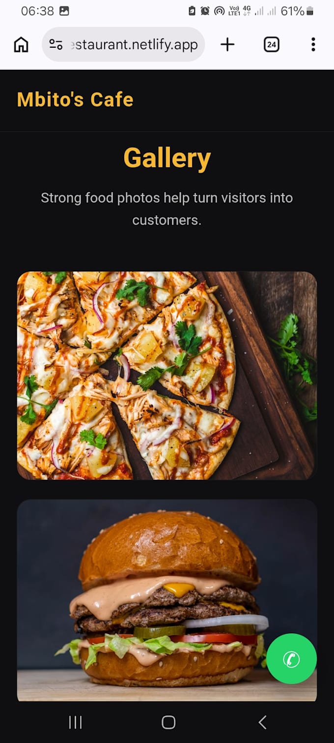 devep a functional website for your business
