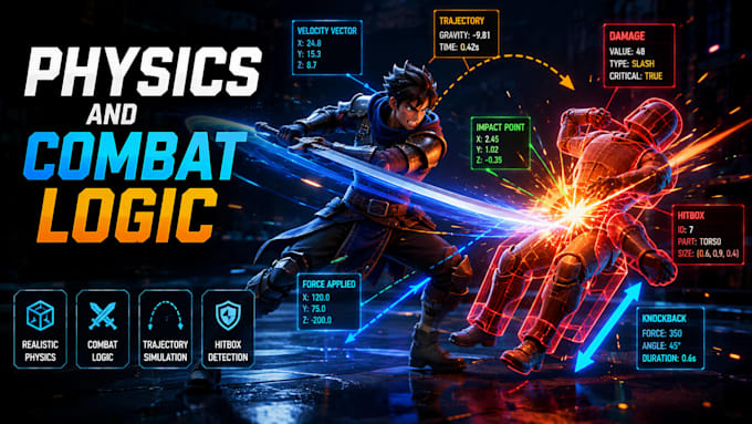 program custom game mechanics and player logic in unity