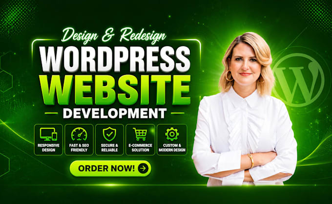 do design and redesign wordpress website developement